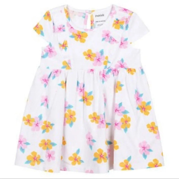 Pekkle Infant 8- piece clothing  purple rainbow and pink toucan set 3 months - Picture 12 of 14